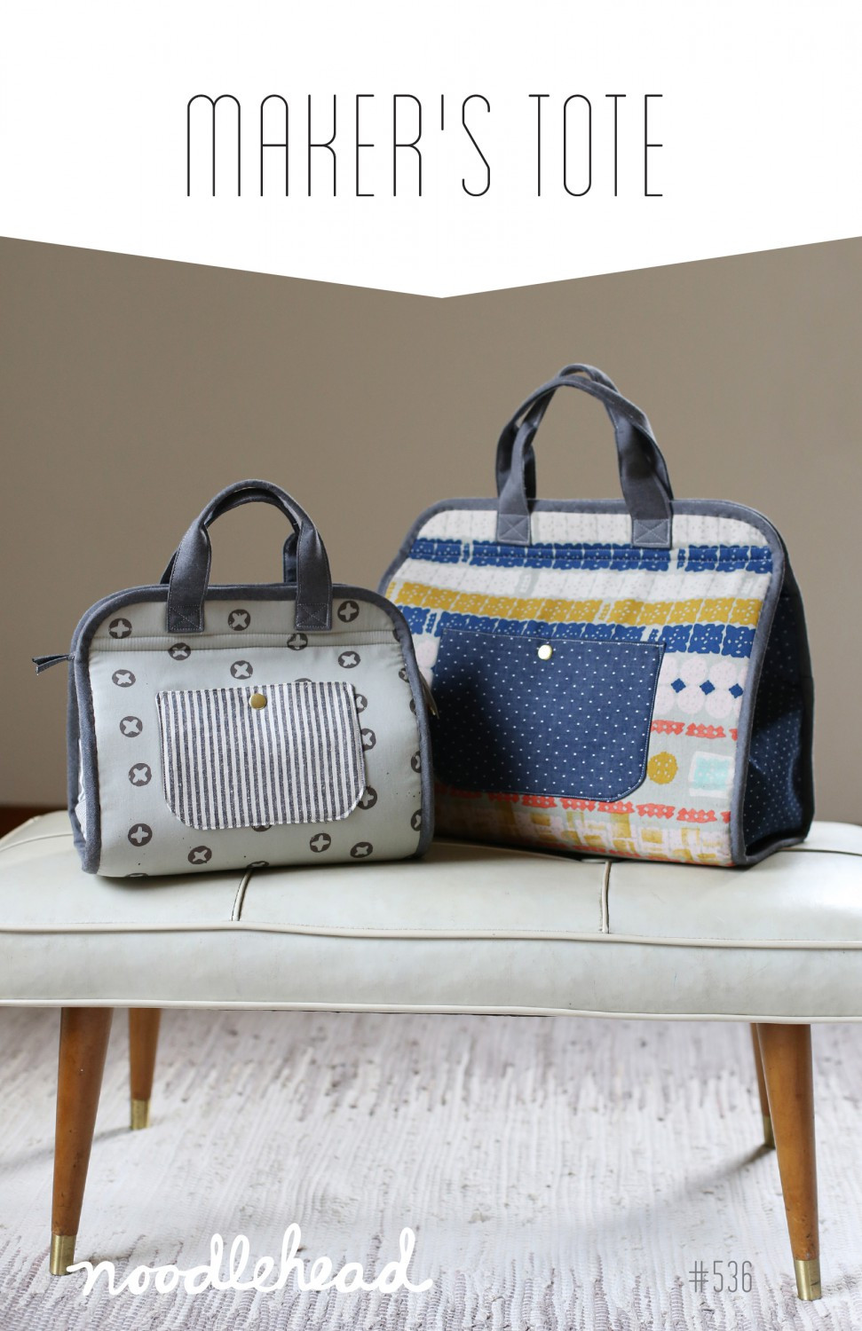 Noodlehead - Makers Tote Bag Sewing Pattern