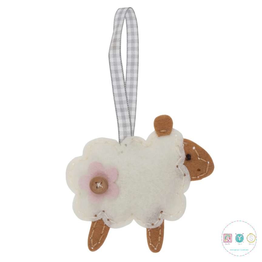 Gift Idea - Make Your Own Felt Sheep Kit by Trimits