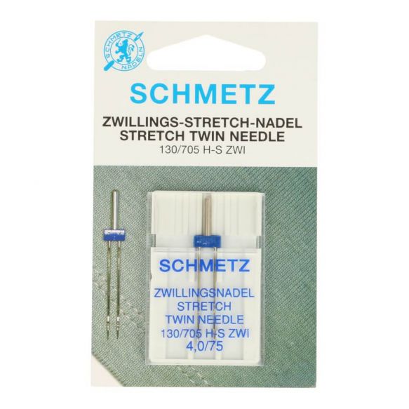 Schmetz Twin Stretch Needle size 4mm