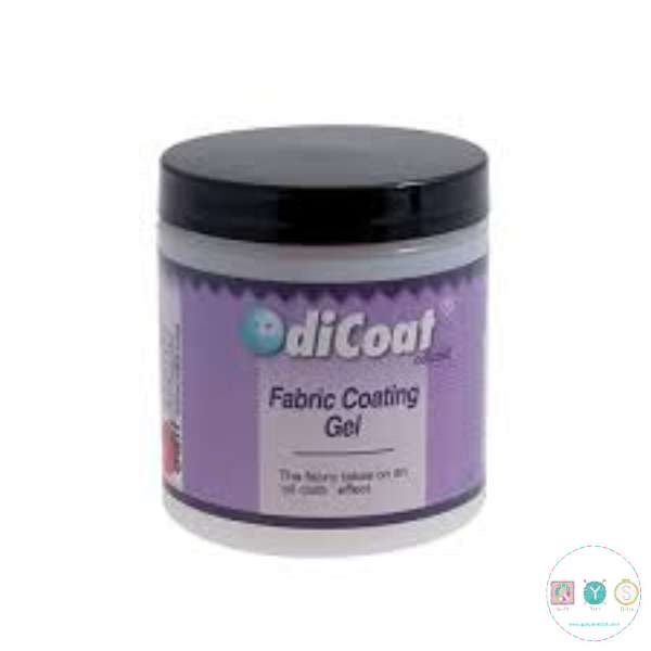 Odicoat Fabric Coating Gel - Fabric Takes On Oil Cloth Effect - Water Resistant Coating - 250ml