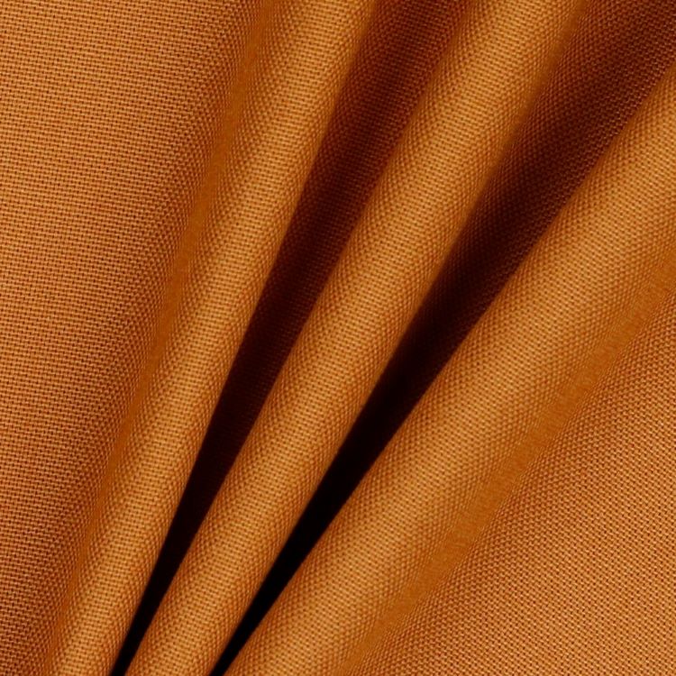 REMNANT - 0.45m - Cotton Canvas Fabric in Rust