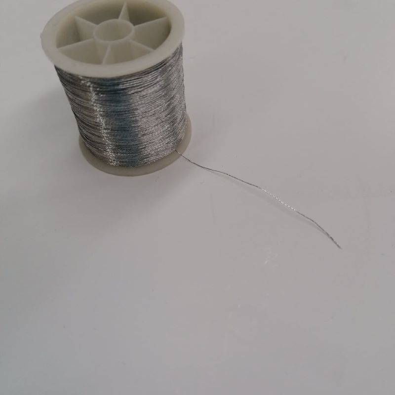 Silver Metallic Thread by Sew Cool