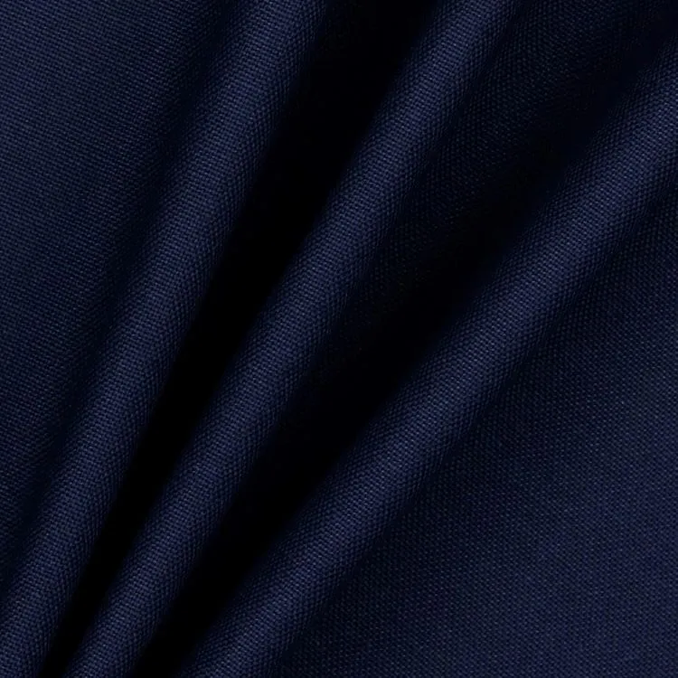 Cotton Canvas Fabric in Navy Blue