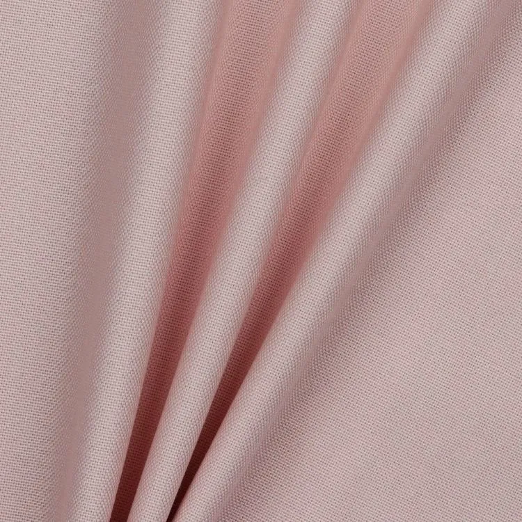 Cotton Canvas Fabric in Light Rose Pink