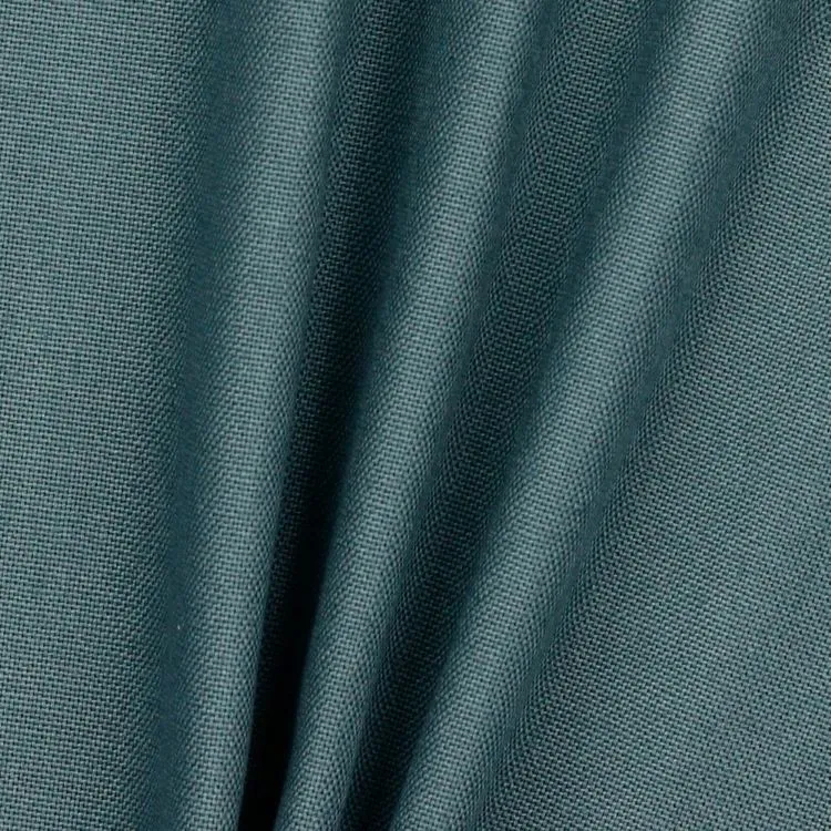 Cotton Canvas Fabric in Grey Blue