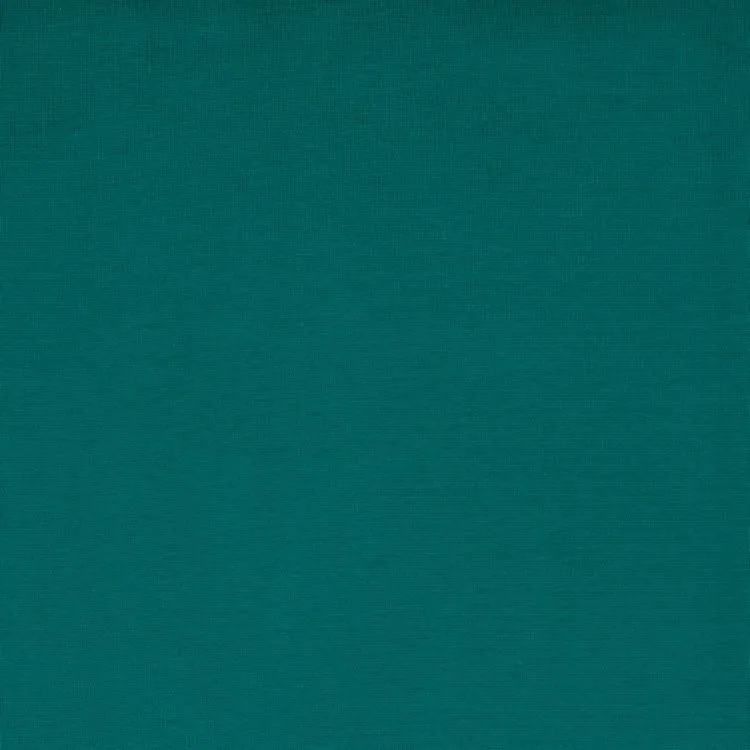 Organic Cotton Jersey Fabric Tube in Petrol Blue Green