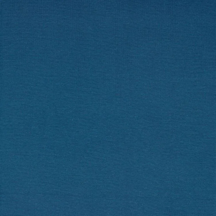 Organic Cotton Jersey Fabric Tube in Jeans Blue