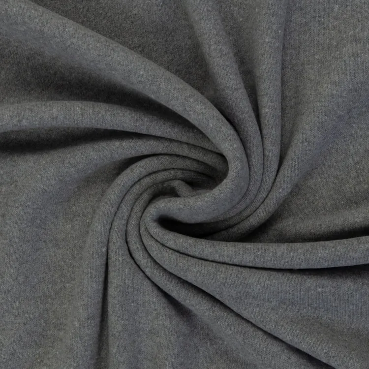 Knit Sweater Fabric in Grey