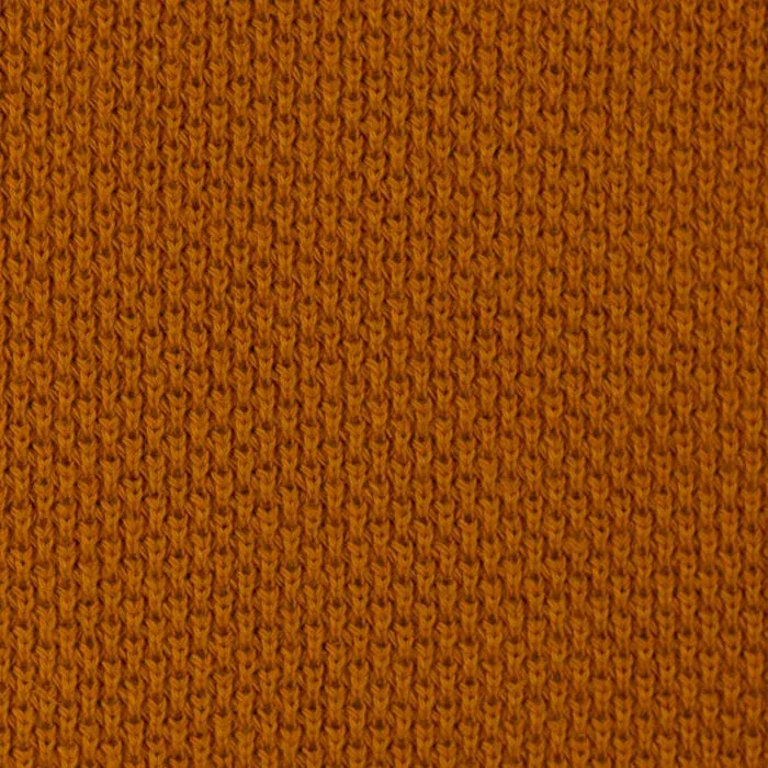 Cotton Knit Fabric in Mustard Gold