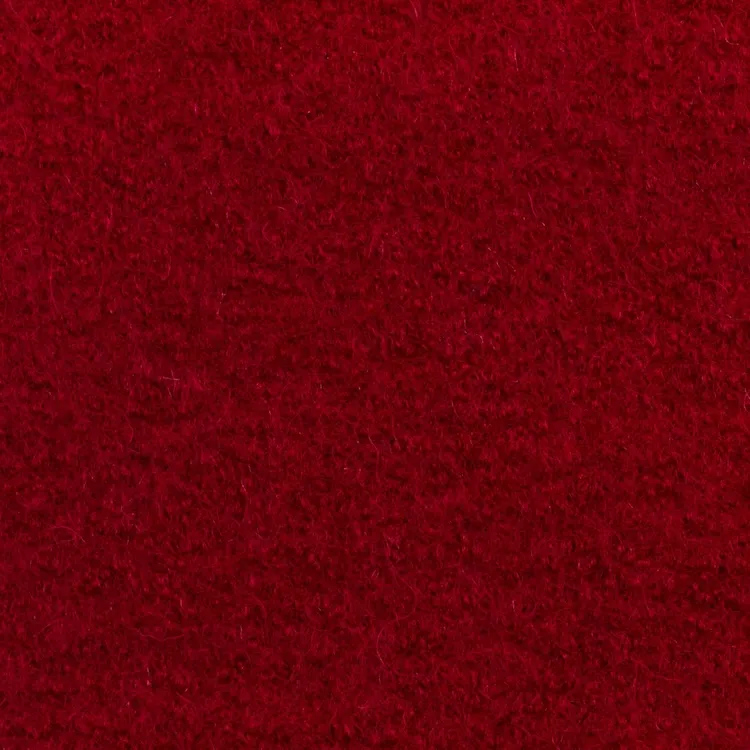 Merino Boiled Wool in Red