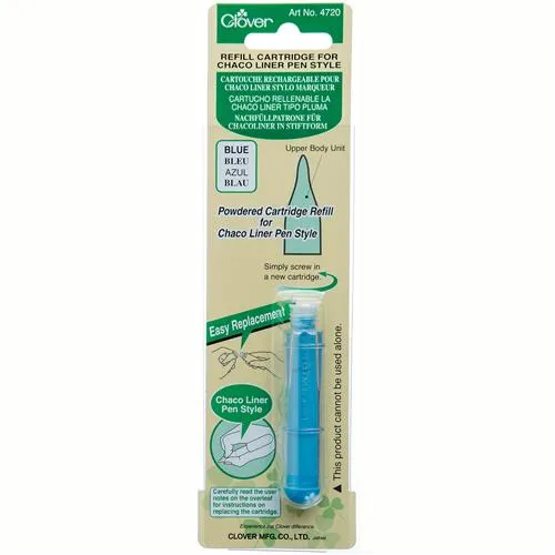 Clover Refill Cartridge for Chaco Pen - Blue