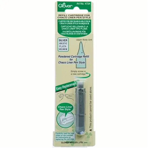 Clover Refill Cartridge for Chaco Pen - Silver