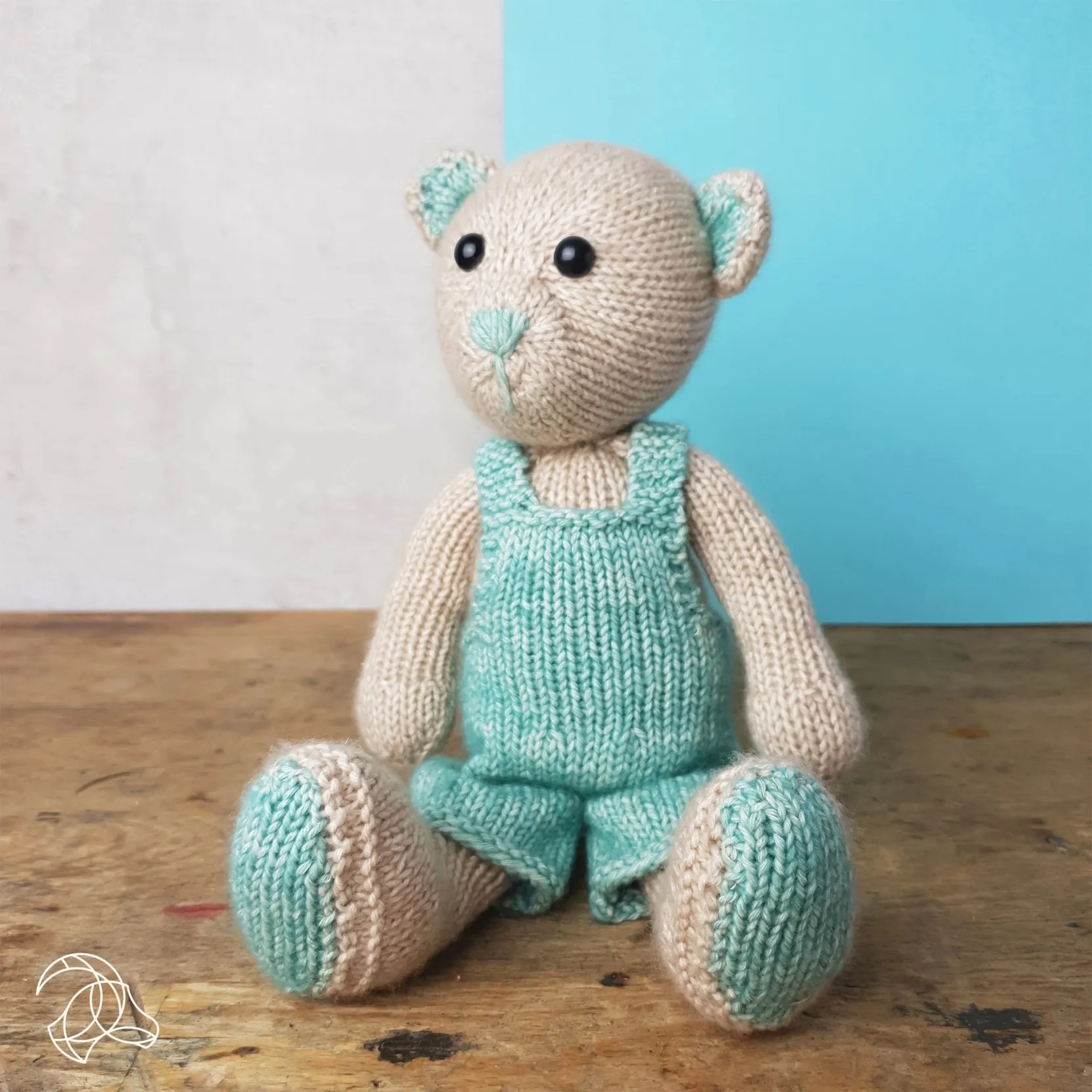 John Bear Knitting Kit by Hardicraft