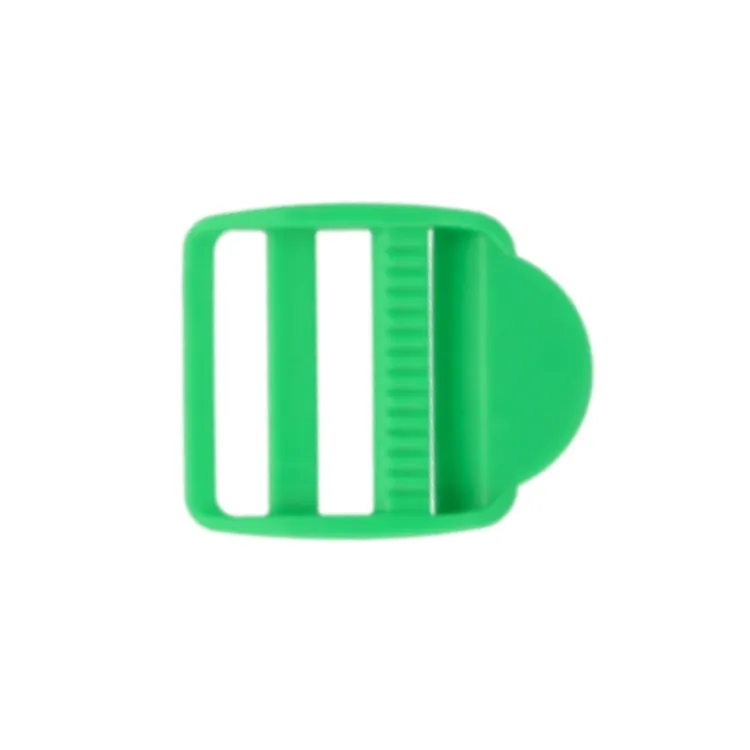 Bag Making - Tri Glide Slider 32mm in Green Plastic 