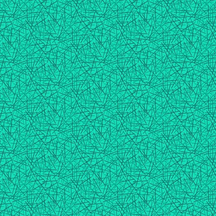 Quilting Fabric - Sticks in Aquamarine from Mixmasters Mashup by Patrick Lose for Northcott 10007-62