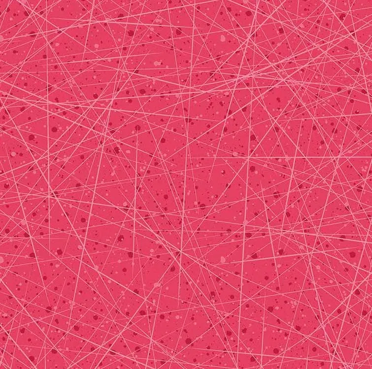 Quilting Fabric - Pink Criss Cross Blender from Fanfare by Patrick Lose for Northcott 10332-23