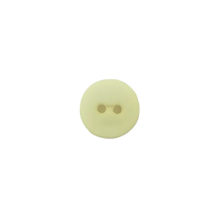 Buttons - 10mm Plastic in Baby Yellow