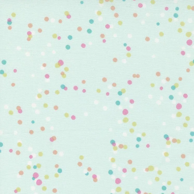 Quilting Fabric - Spots on MInt from Soiree by Mara Penny for Moda 13377 19