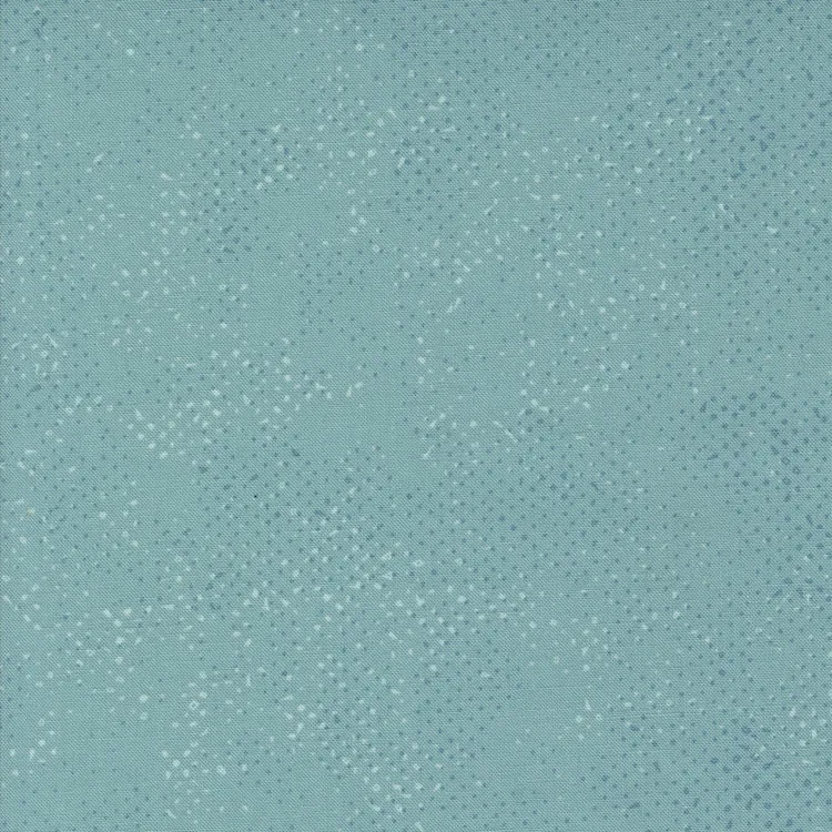 Quilting Fabric - Spotted in Dusty Teal from Olive You by Zen Chic for Moda 1660 77