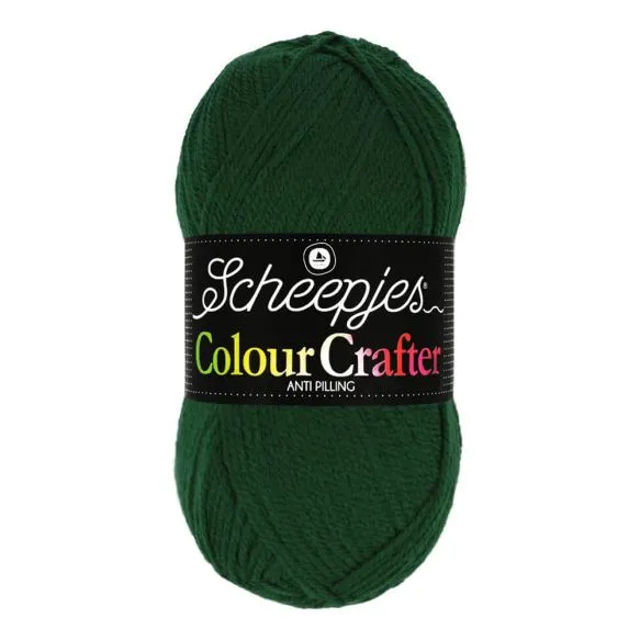 Yarn - Scheepjes Colour Crafter DK in Forest Green 1009 - Utrecht