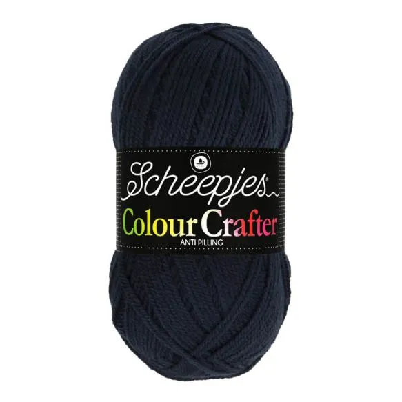 Yarn - Scheepjes Colour Crafter DK in Dark Navy Blue 1011 - Tynaarlo