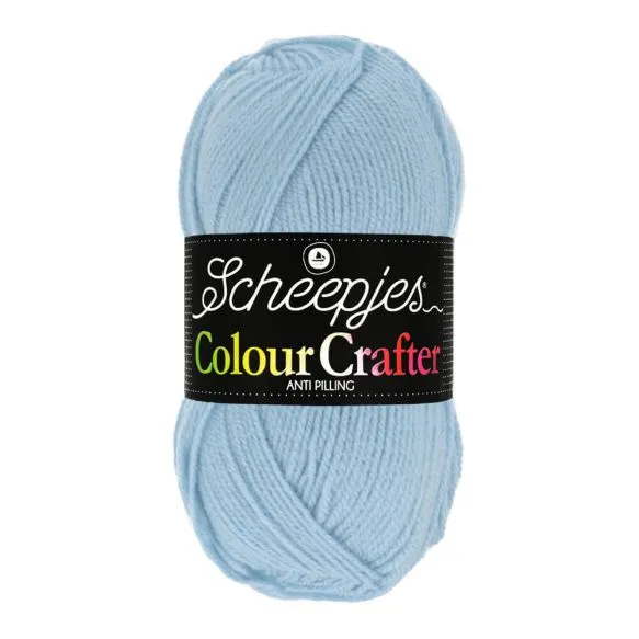 Yarn - Scheepjes Colour Crafter DK in Baby Blue 1019 - Texel