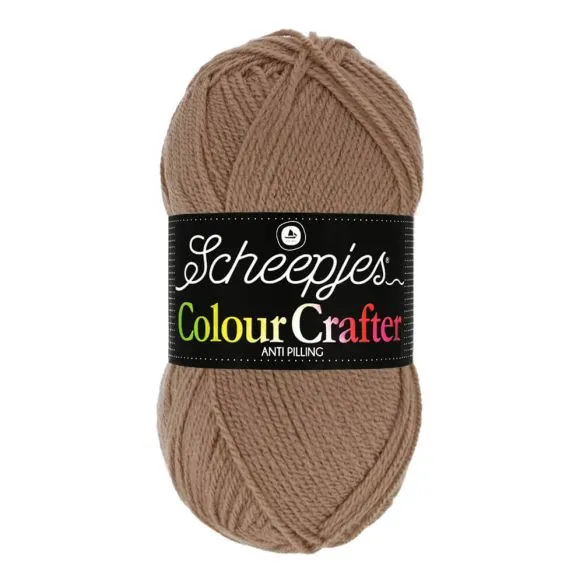 Yarn - Scheepjes Colour Crafter DK in Walnut Brown 1064 - Veenendaal