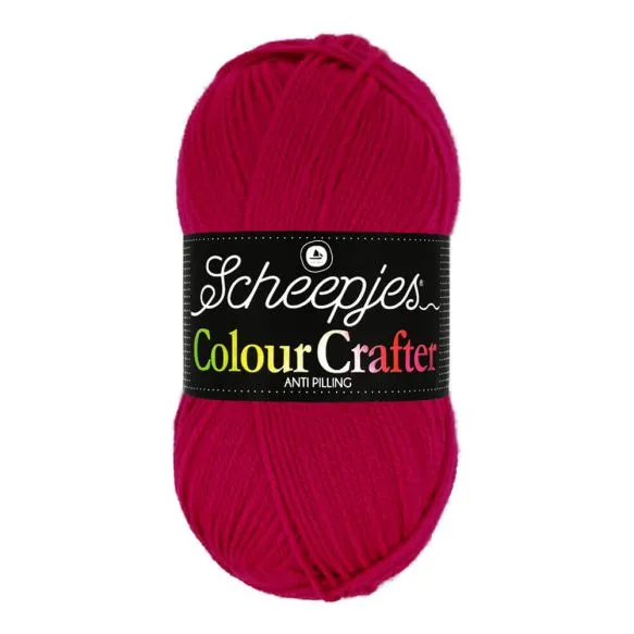 Yarn - Scheepjes Colour Crafter DK in Rich Red 1246 - Maastricht