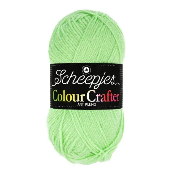 Yarn - Scheepjes Colour Crafter DK in Light Green 1316 - Almelo