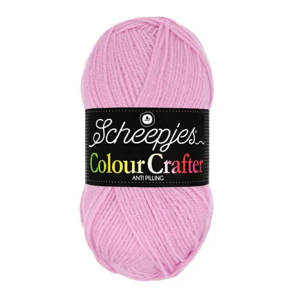 Yarn - Scheepjes Colour Crafter DK in Mid Pink 1390 - Amersfoort