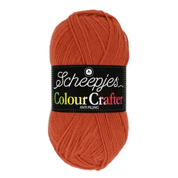 Yarn - Scheepjes Colour Crafter DK in Dusty Orange 1711 - Leeuwarden