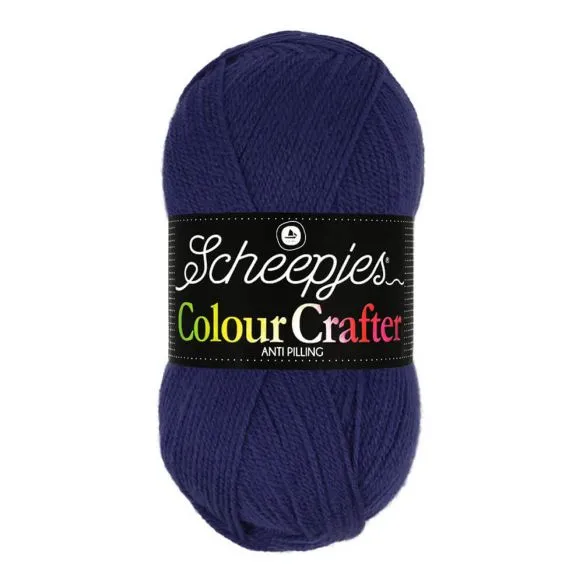 Yarn - Scheepjes Colour Crafter DK in Mid Blue 1825 - Harlingen