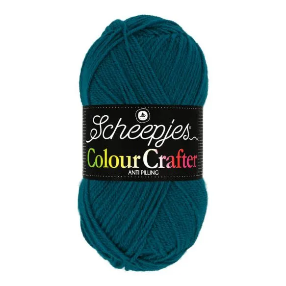 Yarn - Scheepjes Colour Crafter DK in Petrol Blue 1829 - Wilnis