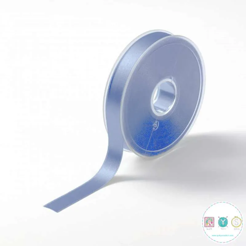 16mm Satin Ribbon in Baby Blue Colour 16