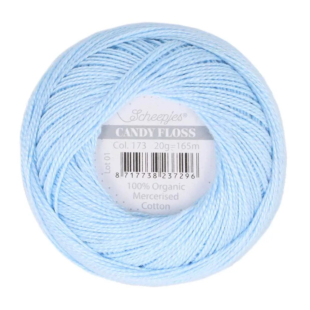 Perle 10 Embroidery Thread - Colour 173 Bluebell by Scheepjes