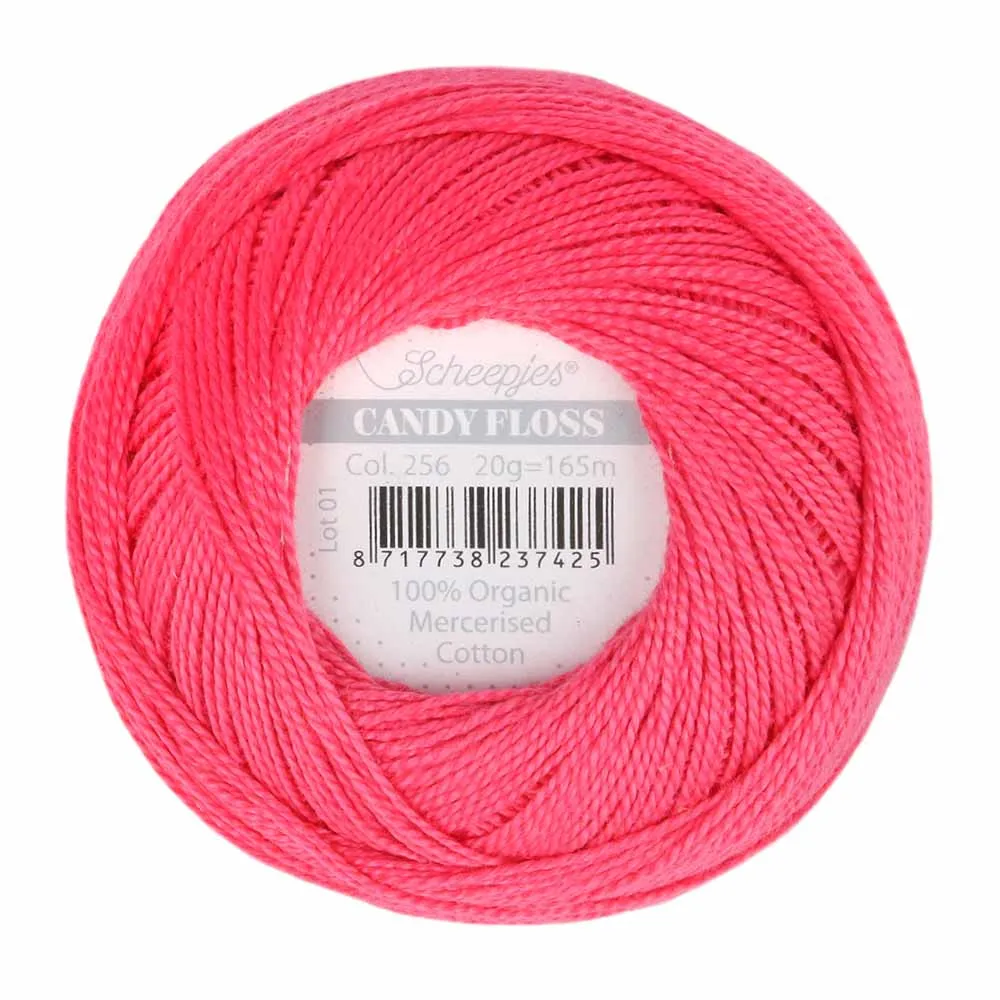 Perle 10 Embroidery Thread - Colour 256 Cornelia Rose Pink by Scheepjes