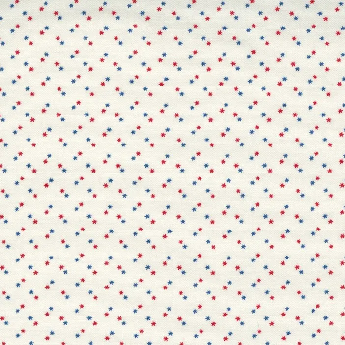 Quilting Fabric - Star Dots on Cream from Prairie Days by Bunny Hill Designs for Moda 2995 11