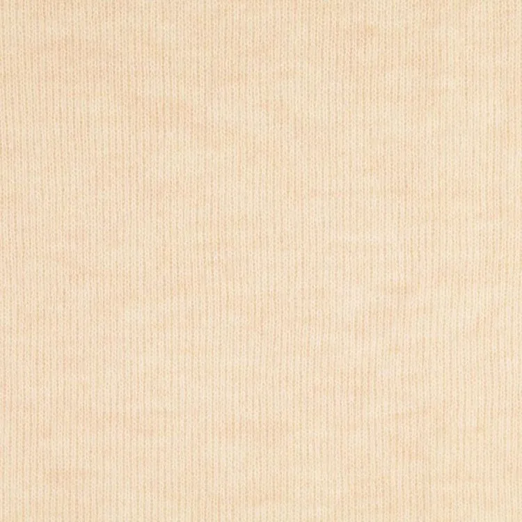 Yarn Dyed Knitted Fabric in Ecru Cream