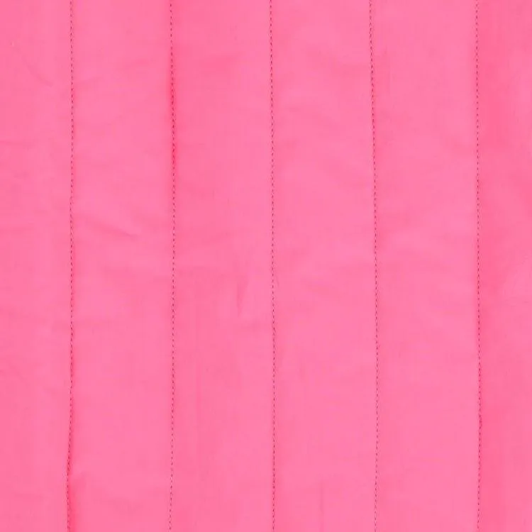 Vintage Cotton Quilted Fabric in Pink