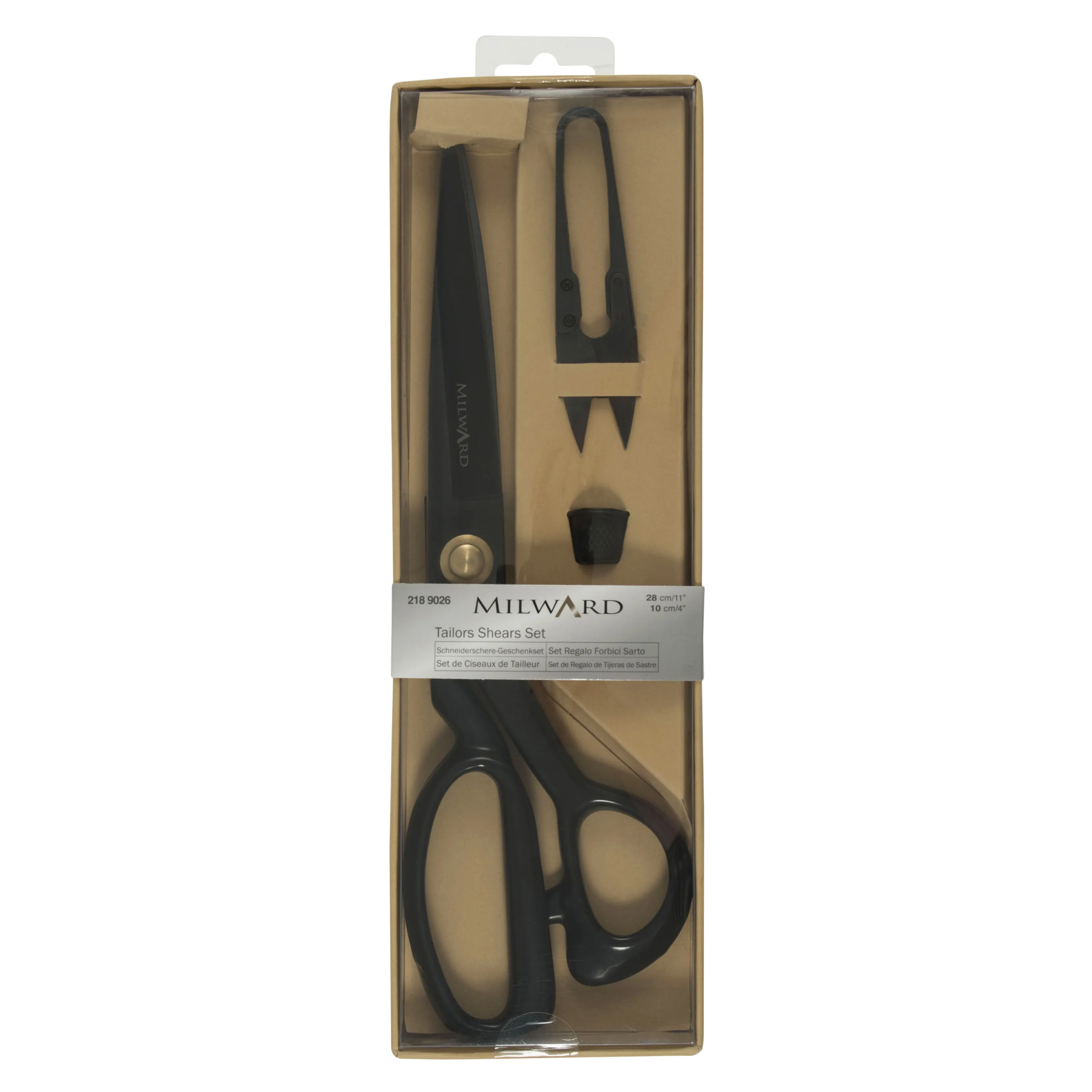 Tailor's Shears Gift Set in Black by Milward