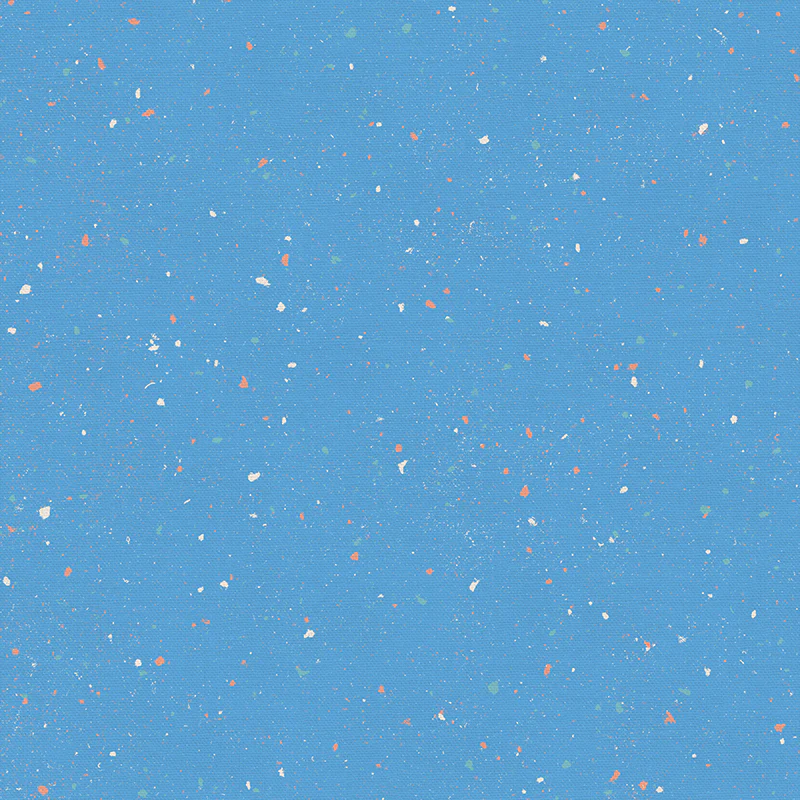 Quilting Fabric - Terrazzo Print in Sky Blue from Rainbow Dust Terrazzo by Kate x Kasey for Paintbrush Studio 12021951