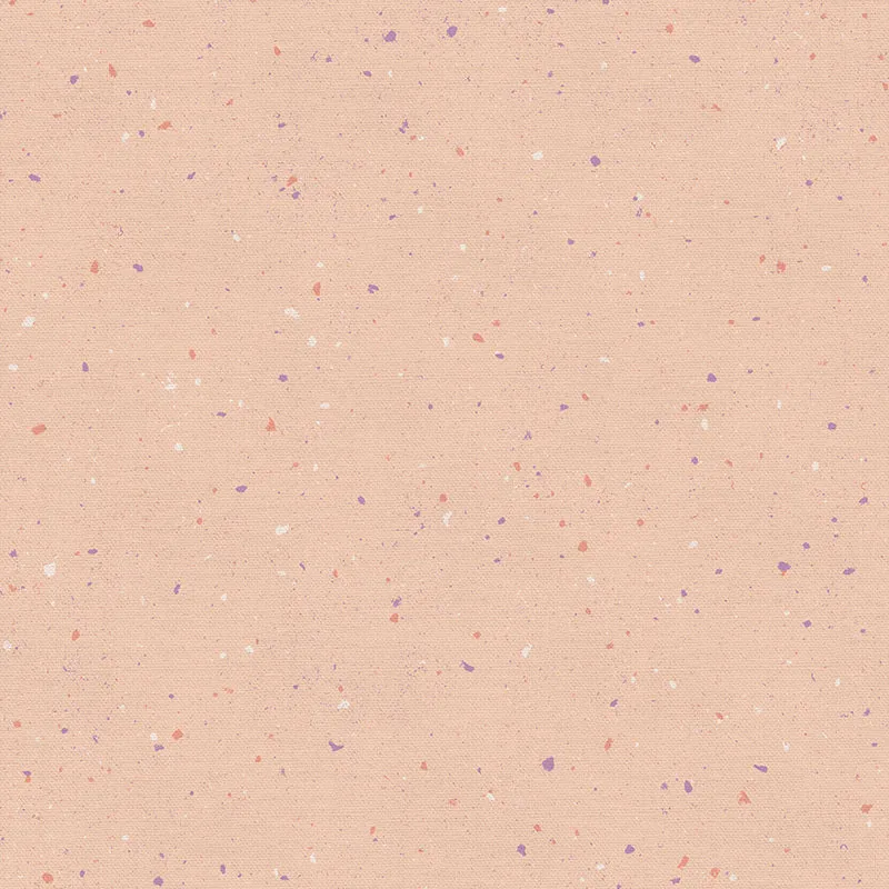 Quilting Fabric - Terrazzo Print in Peach Pink from Rainbow Dust Terrazzo by Kate x Kasey for Paintbrush Studio 12021953