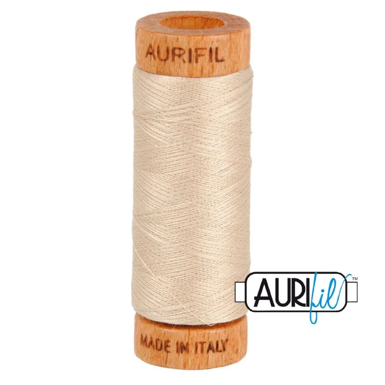 Aurifil Thread 80wt Col. 2312 Ermine