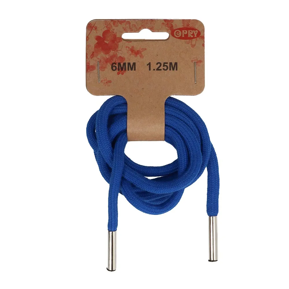 6mm Hoodie Cord in Royal Blue - 1.25m