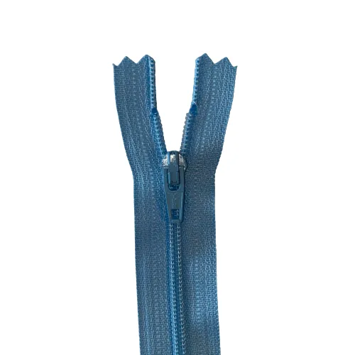 YKK Zip - 25cm Closed End Nylon - Light Blue 545