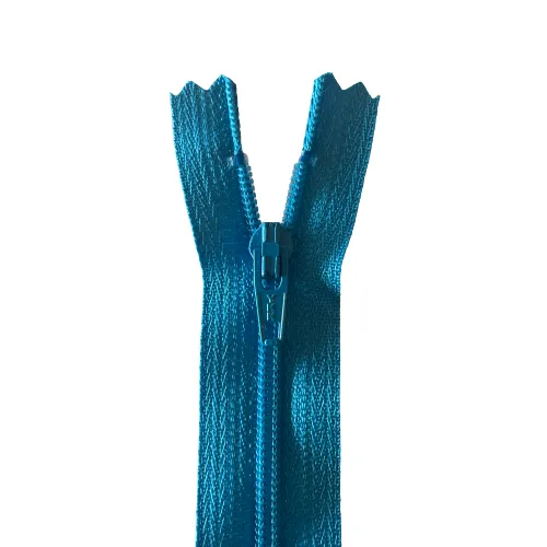 YKK Zip - 25cm Closed End Nylon - Turquoise 162