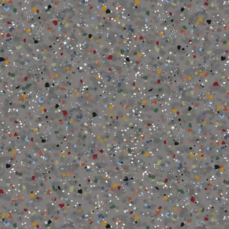 Quilt Backing Fabric 108" Wide - Speckles on Grey by Quilting Treasures 27173 K