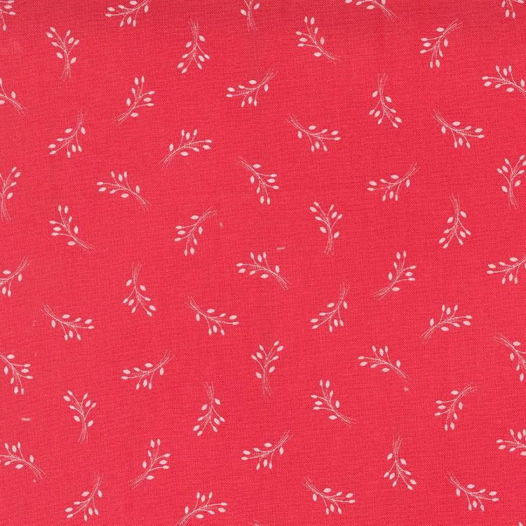 Quilting Fabric - Sprigs on Red from Beautiful Day by Corey Yoder for Moda 29134 31