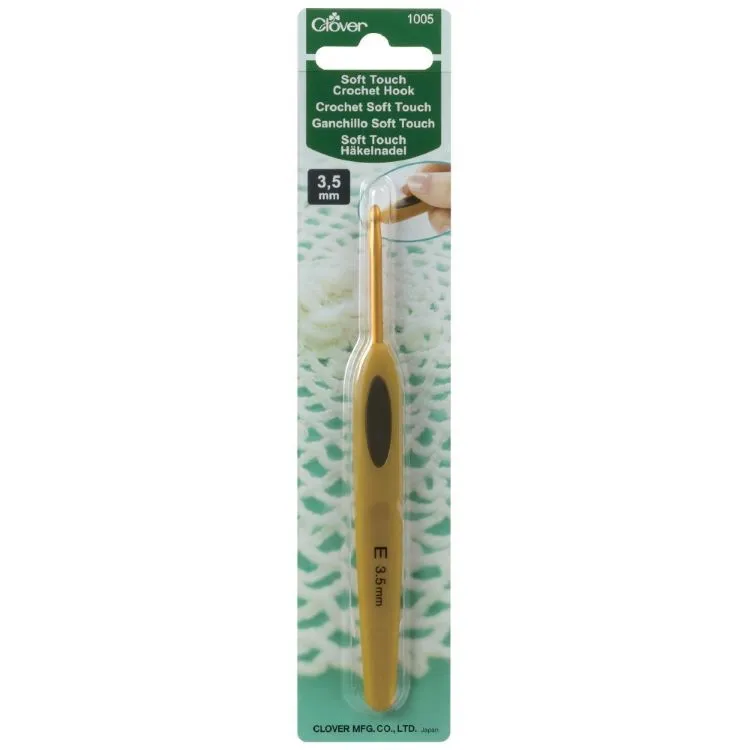 Crochet Hooks - 3.5mm Ergonomic Soft Touch by Clover