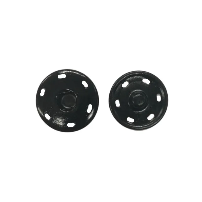 Snap Fasteners - 30mm in Black 